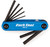 Park Tool AWS10C - Fold-Up Hex Wrench Set: 1.5 - 6 mm