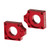 RFX Pro Rear Axle Adjuster Blocks (Red) Fantic XXF/XEF 22-23 Yamaha YZF250/450 14-23