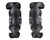 POD Active K4 2.0 Knee Braces Adult Pair Black XS/SM