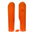 Rtech Fork Guards (Neon Orange) KTM SX85 18-23