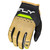 FLY 2024 ADULT KINETIC PRIX MX GLOVES KHAKI/BLACK/HI-VIZ