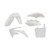 Rtech Plastic Kit (5pc) (White) Honda CRF450 09-10 CRF250 10