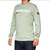 100% Adult Casual Bilton Long Sleeved Tee Slate Green