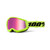 100 Percent STRATA 2 Goggle Neon Yellow - Mirror Pink Lens