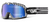 100 Percent BARSTOW Goggle Death Spray - Mirror Blue Lens