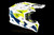 Airoh Aviator 3 Spin Yellow/Blue Gloss Adult MX Helmet