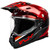 Fly Racing 2025 Trekker Kryptek Conceal Helmet Red Black Fly Racing 2025 Trekker Kryptek Conceal Helmet Red Black