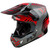 Fly Racing 2025 Formula CP Slice MX Helmet Grey Red Black