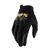 100% Adult iTrack Gloves Black