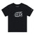TLD Badge Short Sleeved Adult Casual T-Shirt Tee Black