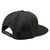 TLD 788568000 Badge Flat Bill Snapback Cap Black One