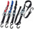 DRC Tie Down Belt Ratchet Pair Black