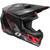O'Neal 3SRS MX Helmet Haze Black Grey Red