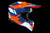Airoh Wraaap Vision Orange/Blue Gloss MX Helmet