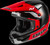 Fly Racing Kinetic DBK Edition MX Helmet Black Red Grey