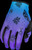 Fly Racing Lite Outline MX Gloves Purple Blue Black