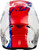 Fly Racing Youth Kinetic Drip MX Helmet Red White Blue