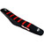 GUTS Racing Ribbed Cover Black with Red Ribs Stark V