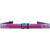 Oneal B-10 Goggle STRIPED pink/purple - clear