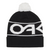 Oakley 911432-05F-U Factory Cuff Beanie Black/white Logo One