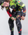 Evs SLAY96K-EXP-Y Slayco Knee Guards Youth Explosion Red/yellow/green