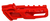 Racetech R-CRUCRRS0007 Chain Guide CRF/CRFX/CRFX/CRF-L250-450 07-24 Red