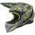 O'Neal 1SRS Adult MX Helmet Splash Grey Neon Yellow