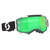 Scott Fury Goggle (Black / White) Green Chrome Works Lens