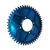 Supersprox Aluminium Rear Trials 2802/2-38 Blue Solid Trial Rear AP-BT2802S