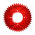 Supersprox Aluminium Rear Trials 2802/2-38 Red Solid Trial Rear AP-BT2802S