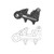 Oversize 240mm Disc Rear Caliper Adapter -KTM/Husqvarna - Black