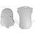 POD Active KX 3.0 CE2 Impact Guard Set Left White XS/SM