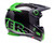 2015 Lazer MX-8 Pure Carbon Helmet Black Carbon/Green