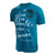 Troy Lee Designs T-Shirt Kingpin Black/Cyan/Heather