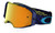 OAKLEY AIRBRAKE GOGGLE TLD STARBURST YELLOW/BLUE- 24K IRIDIUM LENS