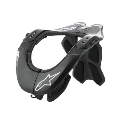 Cuirasse De Protection Motocross Alpinestars A1 + Collier Cervical BNS Tech 2 - Rouge, Pour Enduro Et Tout-terrain