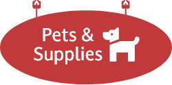 Pets & Supplies Sign