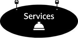 Services Sign