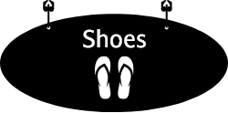 Shoes Sign