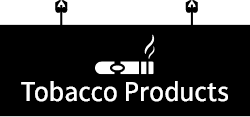 Tobacco Products Sign