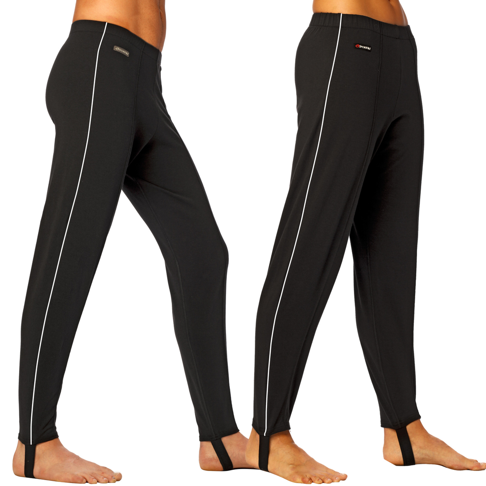 Athletic Works Contrast Stitching Athletic Leggings