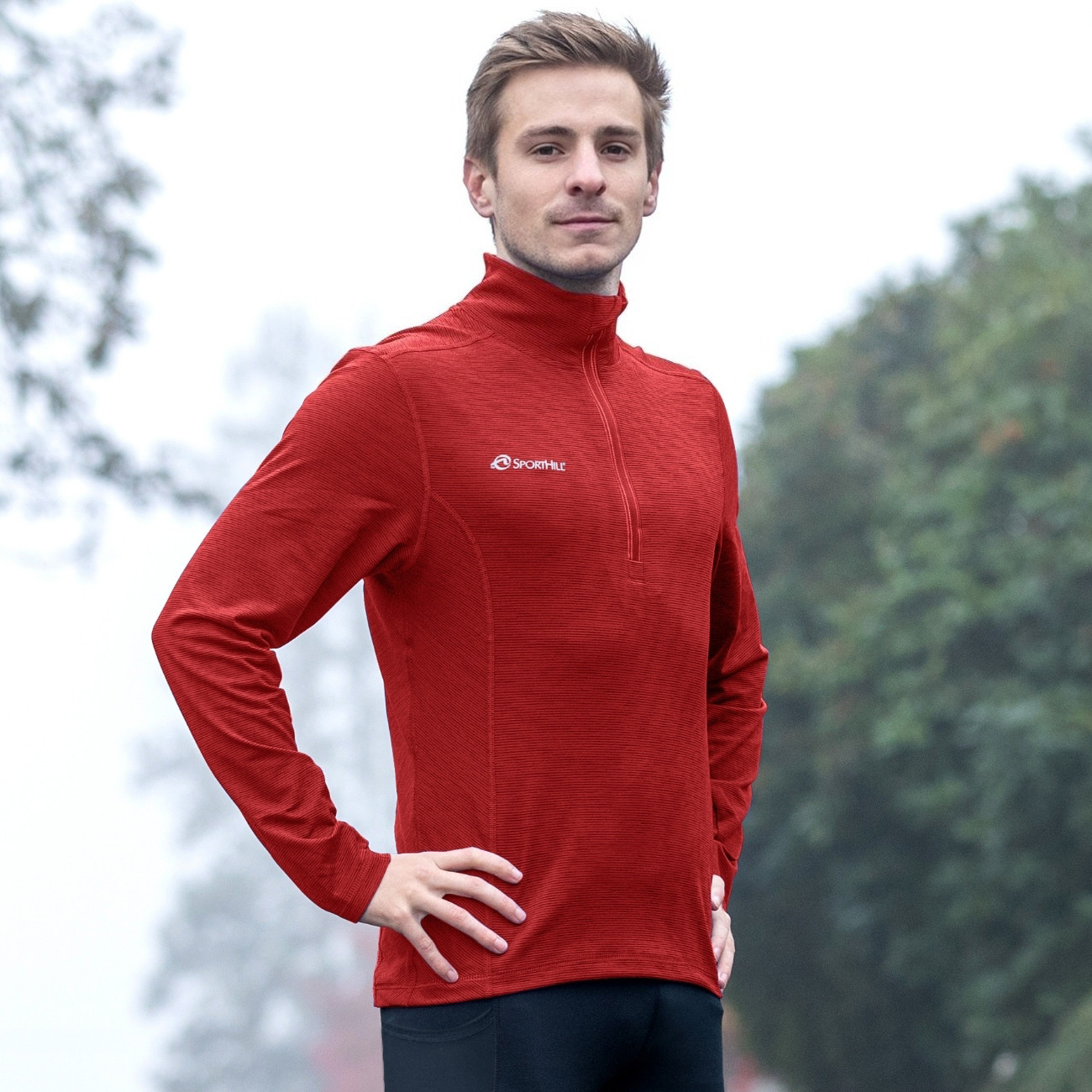 Men's Quanta Zip Top - SportHill® Direct – The Performance Never