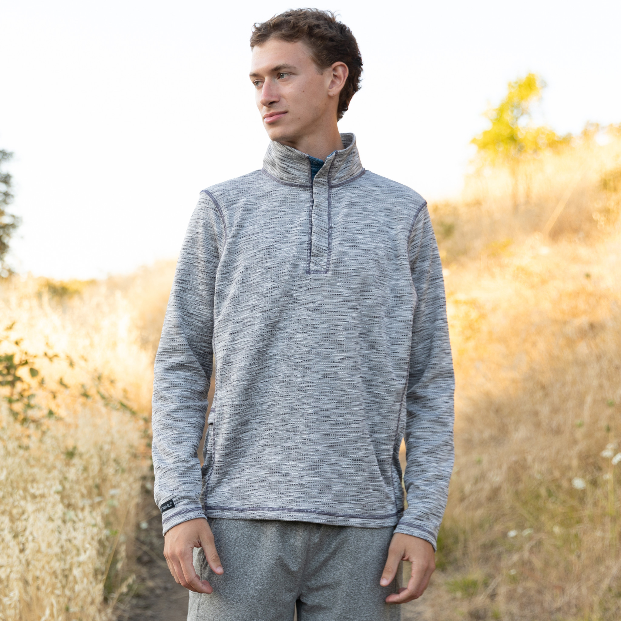 Men's Reilly Snap Top - SportHill® Direct – The Performance Never
