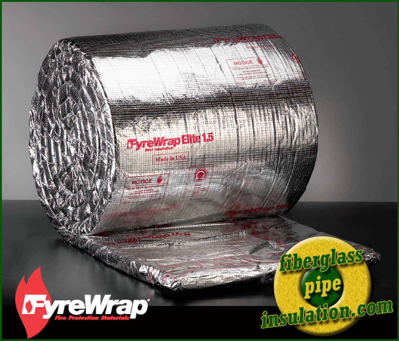 Unifrax Elite 1.5 FyreWrap Duct Wrap