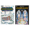 COLORING BOOK ADULT CHRISTMAS DESIGNER SERIES 3 ASSTD IN 48PC COUNTER DISPLAY