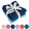 WASH CLOTHS 6PK 12X12 RANDOMASSORTED COLORS BANDED SEE N2#WC533-6 WASH CLOTHS 6PK 12X12 RANDOMASSORTED COLORS BANDED SEE N2#WC533-6