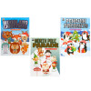 COLOR/ACTIVITY BOOK CHRISTMAS 2 ASST MADE IN USA PPD $4.95 IN FLOOR DISPLAY