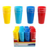 TUMBLER PLASTIC 22OZ 2PK 4AST SUMMER COLORS/48PC COUNTER DSPY UPC LABEL