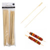 SKEWER BAMBOO 62PC COMBO 10IN50 STRAIGHT/12 PADDLE PICKS PARTY PBH