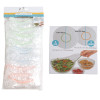 BOWL COVERS PLASTIC 10PC ELASTIC 5LG/5 MED 3 AST CLRS PER PK PBH
